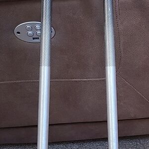 Aerro Flite black & silver aluminum 45 inch / 114 cm Vintage Ski Poles